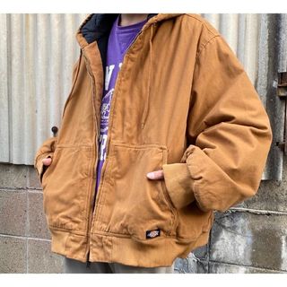 Dickies - ディッキーズ ナイロンジャケット ビッグシルエット 裏地