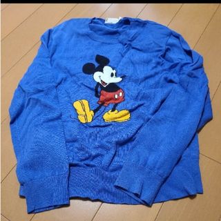 ユニクロ(UNIQLO)のキッズ　150　Mickey　中古(ニット)