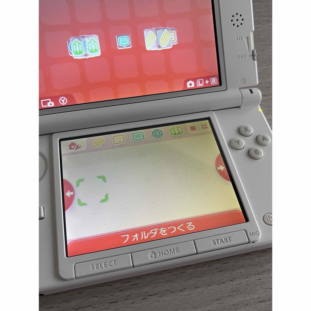ニンテンドー3DS - 任天堂 3DS LL ホワイト×ピンク 本体のみの通販 by
