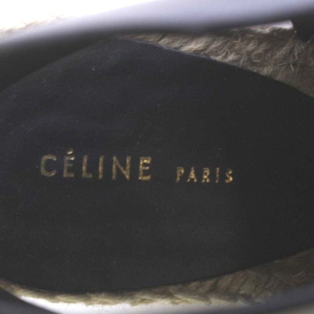 celine(セリーヌ)のセリーヌ フィービー期 サンダル ウエッジソール オープントゥ 34 黒 レディースの靴/シューズ(サンダル)の商品写真