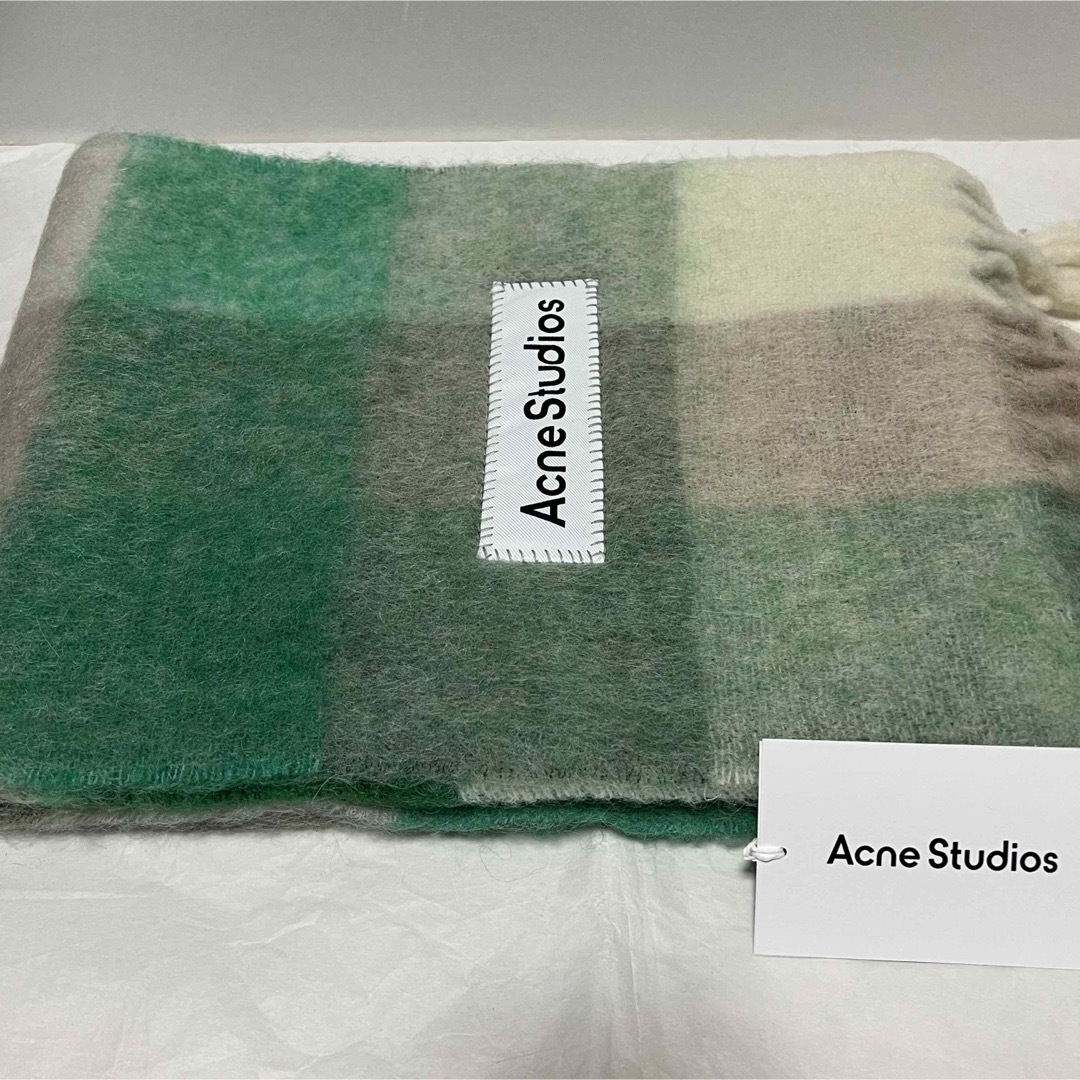 Acne Studios アクネ ストゥディオズ チェック フリンジ Acne Studios アクネ ストゥディオズ チェック フリンジ