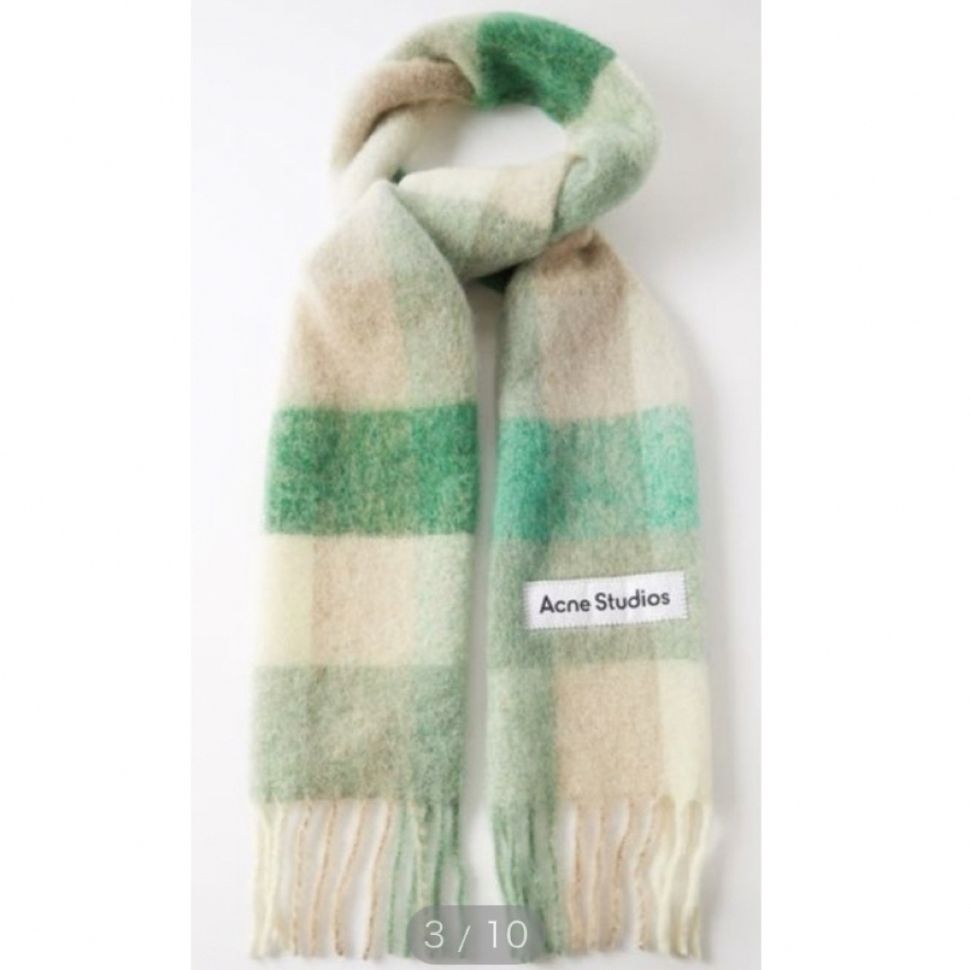 Acne Studios アクネ ストゥディオズ チェック フリンジ Acne Studios アクネ ストゥディオズ チェック フリンジ