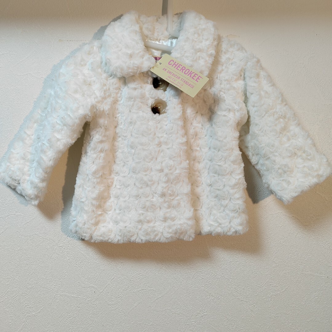 西松屋(ニシマツヤ)の【未使用品】CHERROKEE キッズ コート キッズ/ベビー/マタニティのキッズ服女の子用(90cm~)(コート)の商品写真