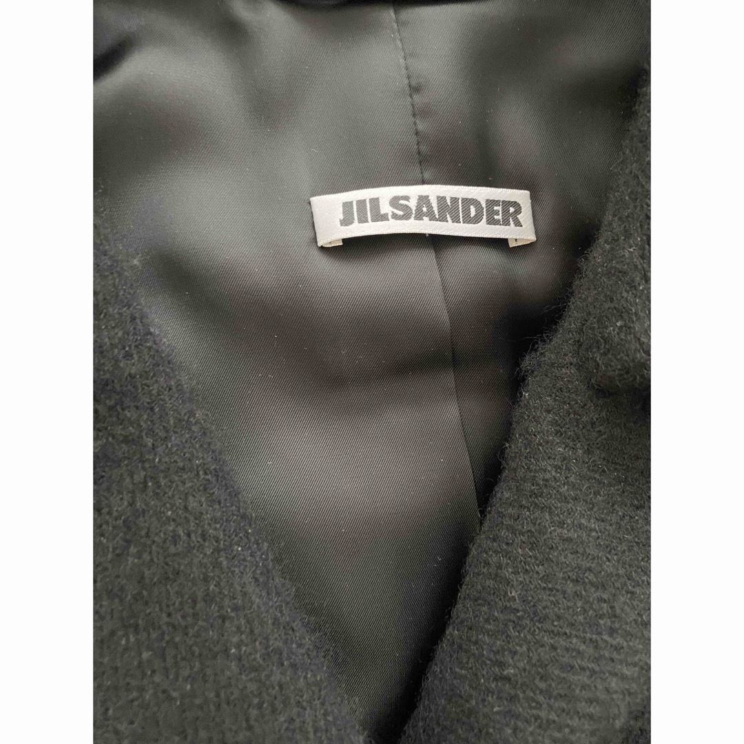 Jil Sander(ジルサンダー)のジルサンダー カシミヤ100% テーラードジャケット 黒 JILSANDER  レディースのジャケット/アウター(テーラードジャケット)の商品写真