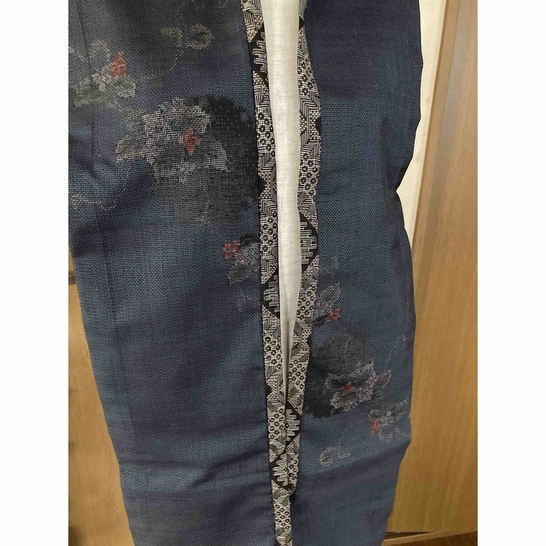 ご予約品✿︎龍郷と泥染大島紬のストール ハンドメイドのファッション小物(マフラー/ストール)の商品写真