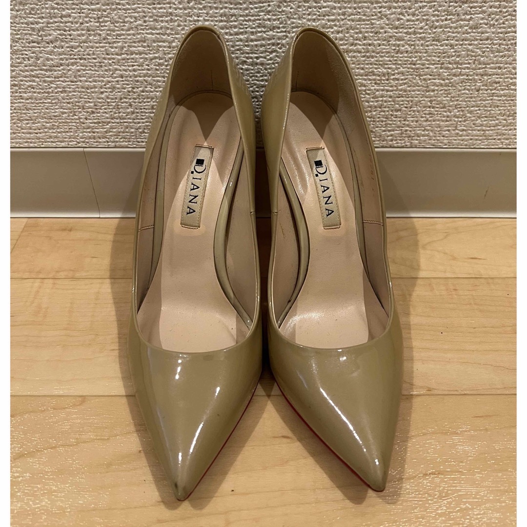 新品　DIANA  パンプス　24センチ　ベージュ