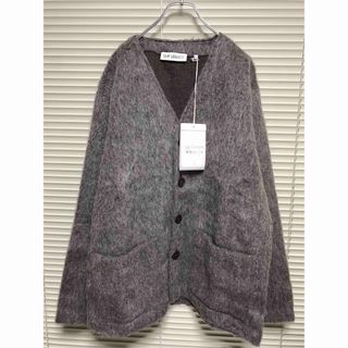 新品《 OUR LEGACY 》CARDIGAN / Grey Mohair(カーディガン)