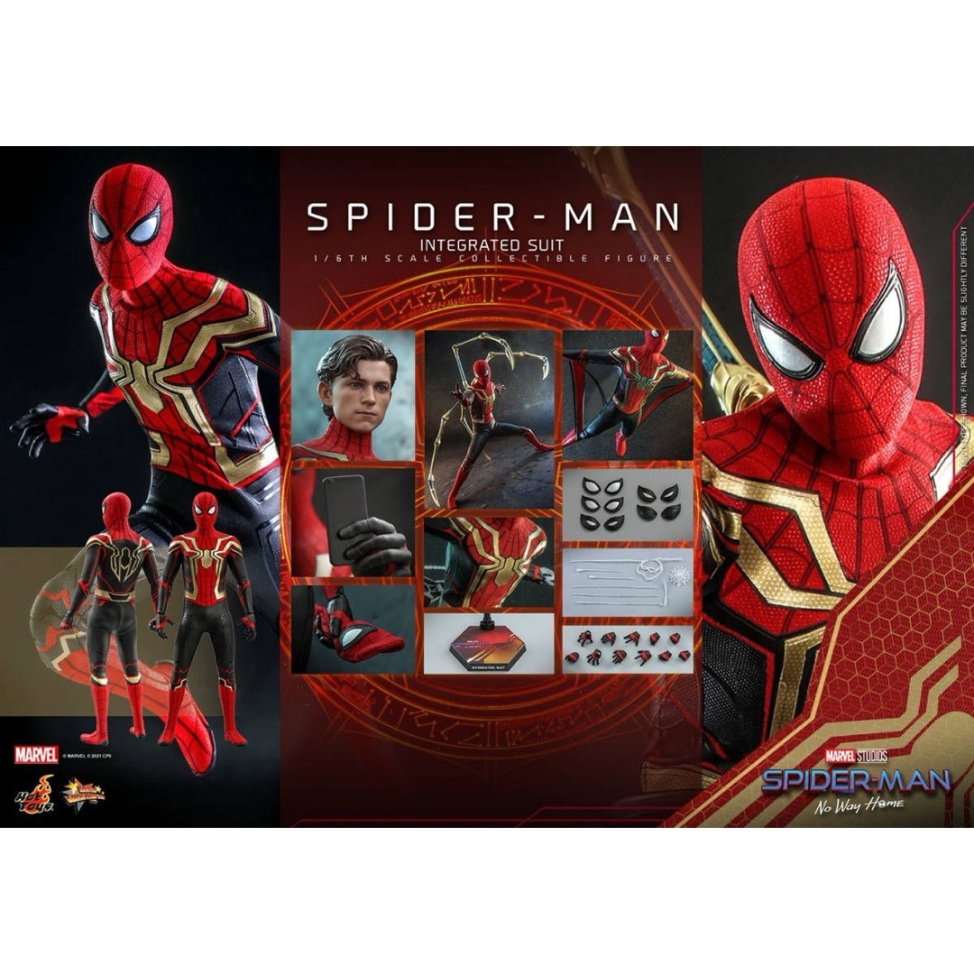 MMS623 ホットトイズ 『スパイダーマン』 インテグレーテッドスーツ エンタメ/ホビーのフィギュア(アメコミ)の商品写真