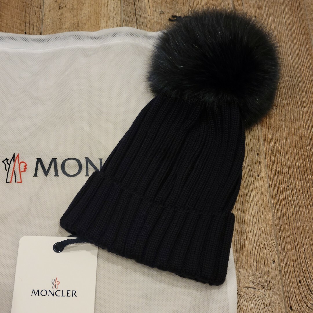 MONCLER モンクレール モンクレ ニット帽 ポンポン ユニセックス MONCLER モンクレール モンクレ ニット帽 ポンポン ユニセックス