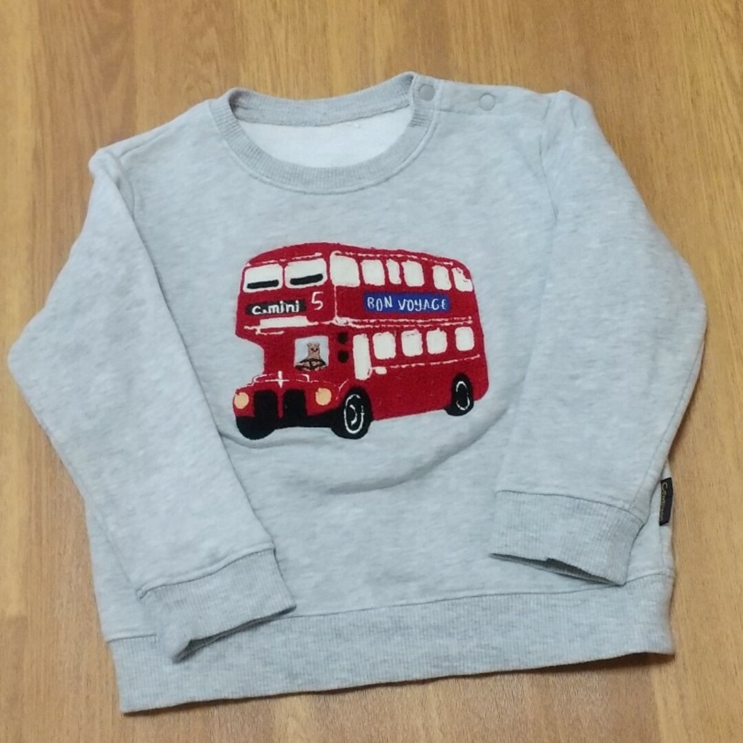 Combi mini(コンビミニ)のコンビミニ　トレーナー キッズ/ベビー/マタニティのキッズ服男の子用(90cm~)(Tシャツ/カットソー)の商品写真