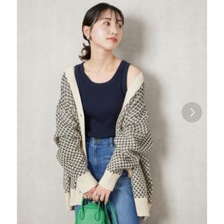 フリークスストア(FREAK'S STORE)の美品 FREAK'S STORE ニットカーディガン(ニット/セーター)