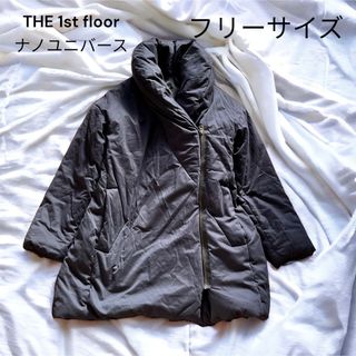 ザファーストフロアー(The 1st.Floor)のナノユニバース　1st floor ダウンコート　フリーサイズ　ショールカラー(ダウンコート)