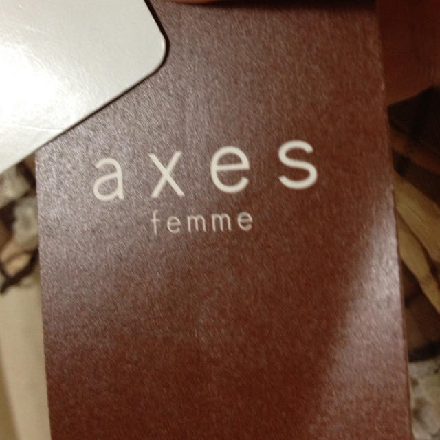 axes femme(アクシーズファム)のアクシーズ新品カットソー レディースのトップス(カットソー(長袖/七分))の商品写真