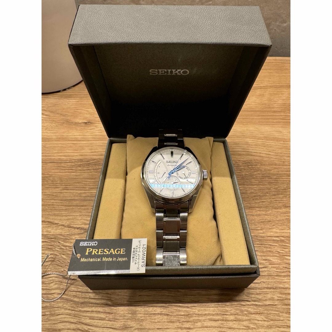 SEIKO(セイコー)のSEIKO プレサージュ SARW021 メンズの時計(腕時計(アナログ))の商品写真