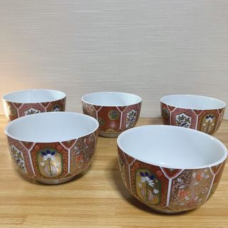 青藍　金彩　和食器　5鉢セット(食器)