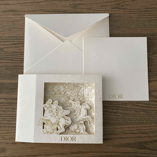 ディオール(Dior)のディオール　ホリデー　クリスマス　メッセージカード(カード/レター/ラッピング)