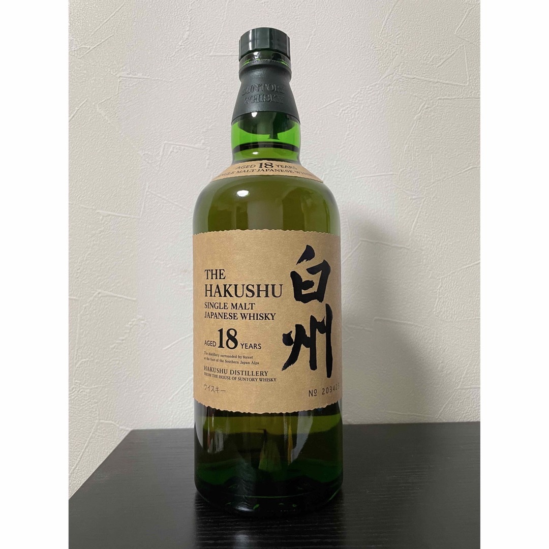 新発売 18年 山崎 700ml サントリー 白州18年 箱なし 白州18年