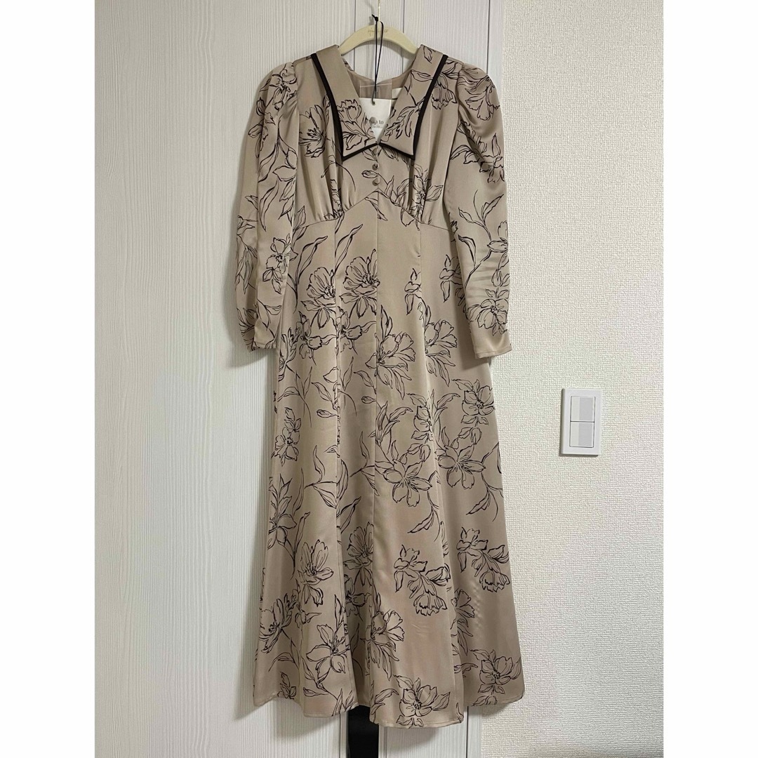 Her lip to(ハーリップトゥ)のLimoges Vintage Satin Dress / herlipto レディースのワンピース(ロングワンピース/マキシワンピース)の商品写真