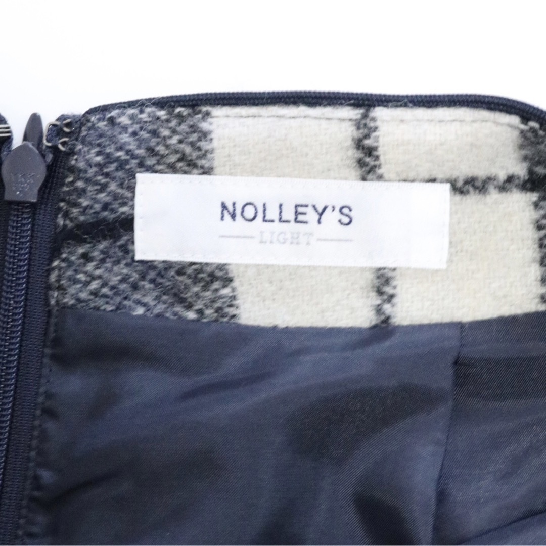 NOLLEY'S(ノーリーズ)の【美品】NOLLEY’S 膝丈スカート チェック柄 サイズ36 レディースのスカート(ひざ丈スカート)の商品写真