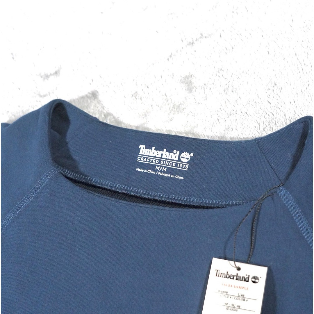 Timberland(ティンバーランド)の【貴重/新品/タグ付き】Timberland ネイビー スムーストップス メンズのトップス(Tシャツ/カットソー(七分/長袖))の商品写真