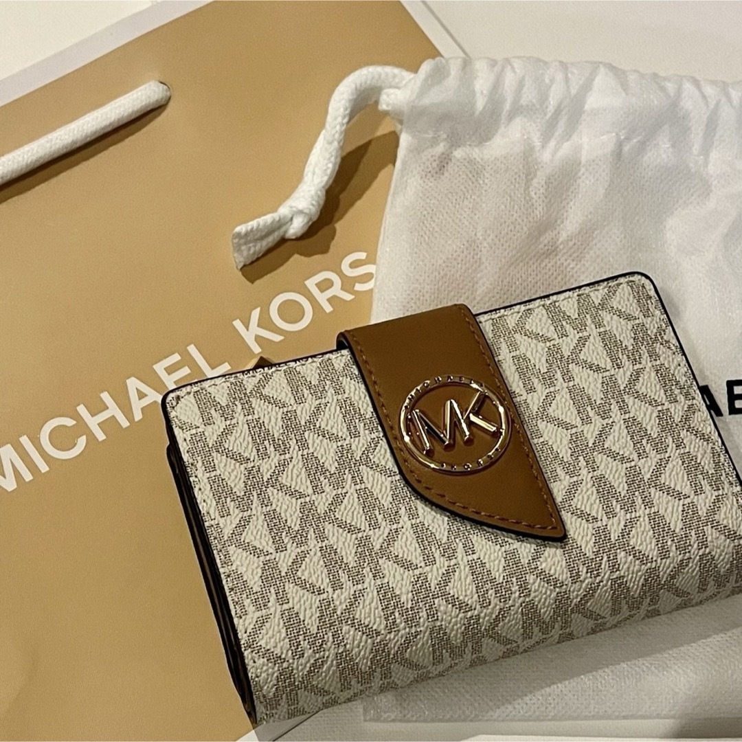 MICHEAL KORS ミニ財布 新品未使用 ショッパー＆袋つき