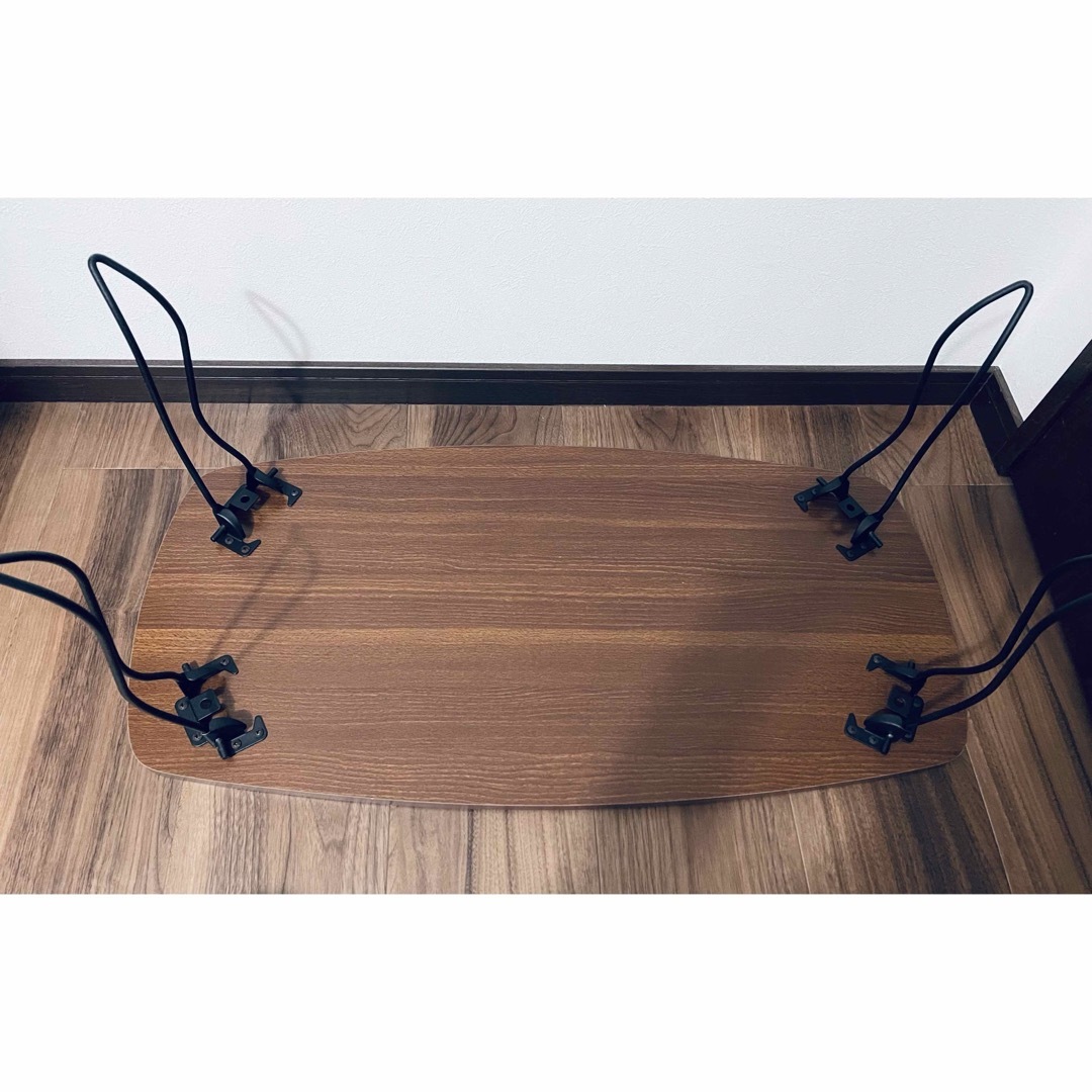 折りたたみローテーブル インテリア/住まい/日用品の机/テーブル(折たたみテーブル)の商品写真