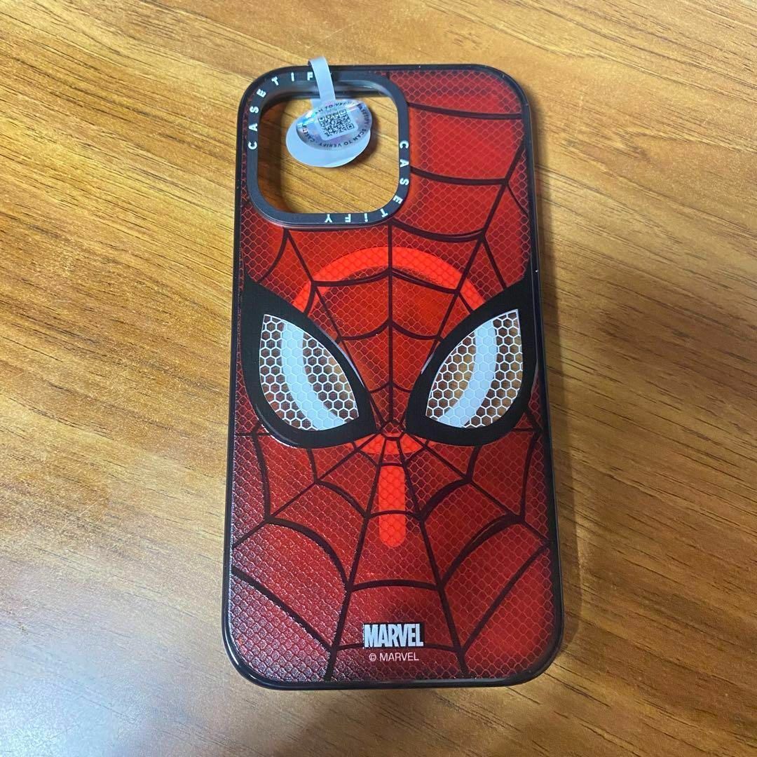 海外限定 CASETiFY スパイダーマン コラボ iPhone14Promax