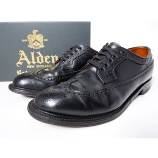 オールデン(Alden)のオールデンAlden 58711ロングウィングチップ アルパインカーフ シューズ【7.5D】【MFWA73042】(その他)