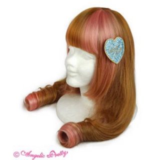 アンジェリックプリティー(Angelic Pretty)のangelic pretty Love Heartラメクリップ(バレッタ/ヘアクリップ)