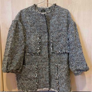 GREED - KASURI Classic Tweed Puff Jacket グリードの通販 by sshop