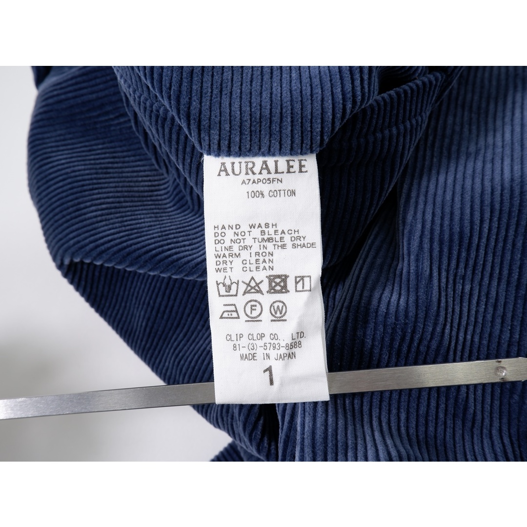 AURALEEオーラリー WASHED CORDUROY WIDE SLACKS コーデュロイ AURALEEオーラリー WASHED CORDUROY WIDE SLACKS コーデュロイ