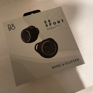 B&O BEOPLAY E8 SPORT BLACK フルワイヤレスイヤホン(ヘッドフォン/イヤフォン)