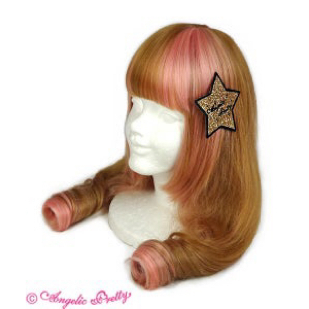 Angelic Pretty(アンジェリックプリティー)のangelic pretty Twinkle Starクリップ レディースのヘアアクセサリー(バレッタ/ヘアクリップ)の商品写真