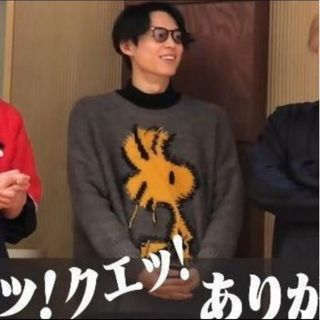 ザラ(ZARA)のSixTONES 松村北斗着用 ZARA ザラ オーバーサイズ ウッドストック(ニット/セーター)