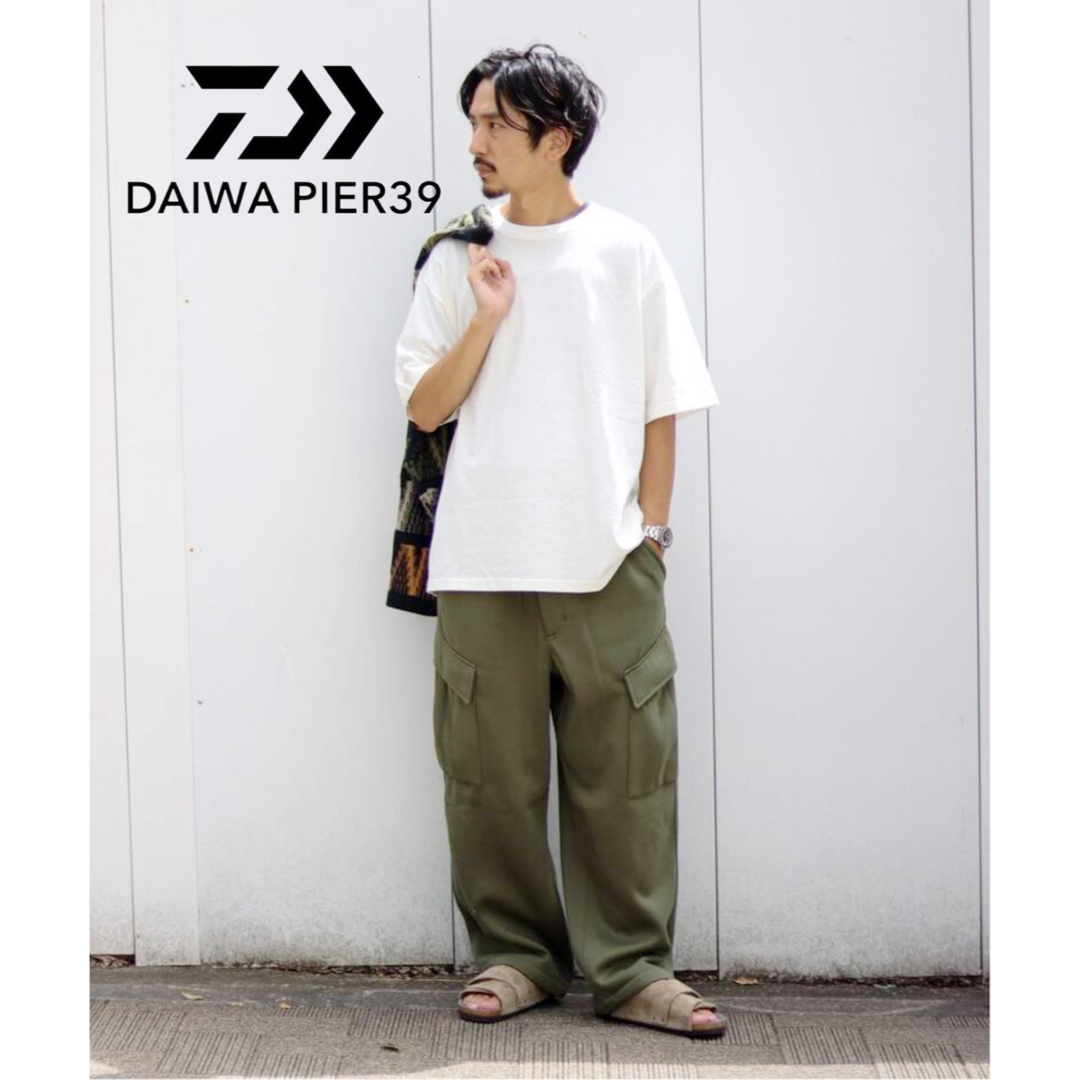 daiwa pier39 スウェットカーゴパンツ　M綺麗にまっすぐなります