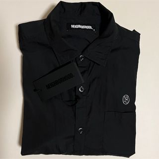 neighborhood black シャツ 22AW ドローコード付 ネイバー