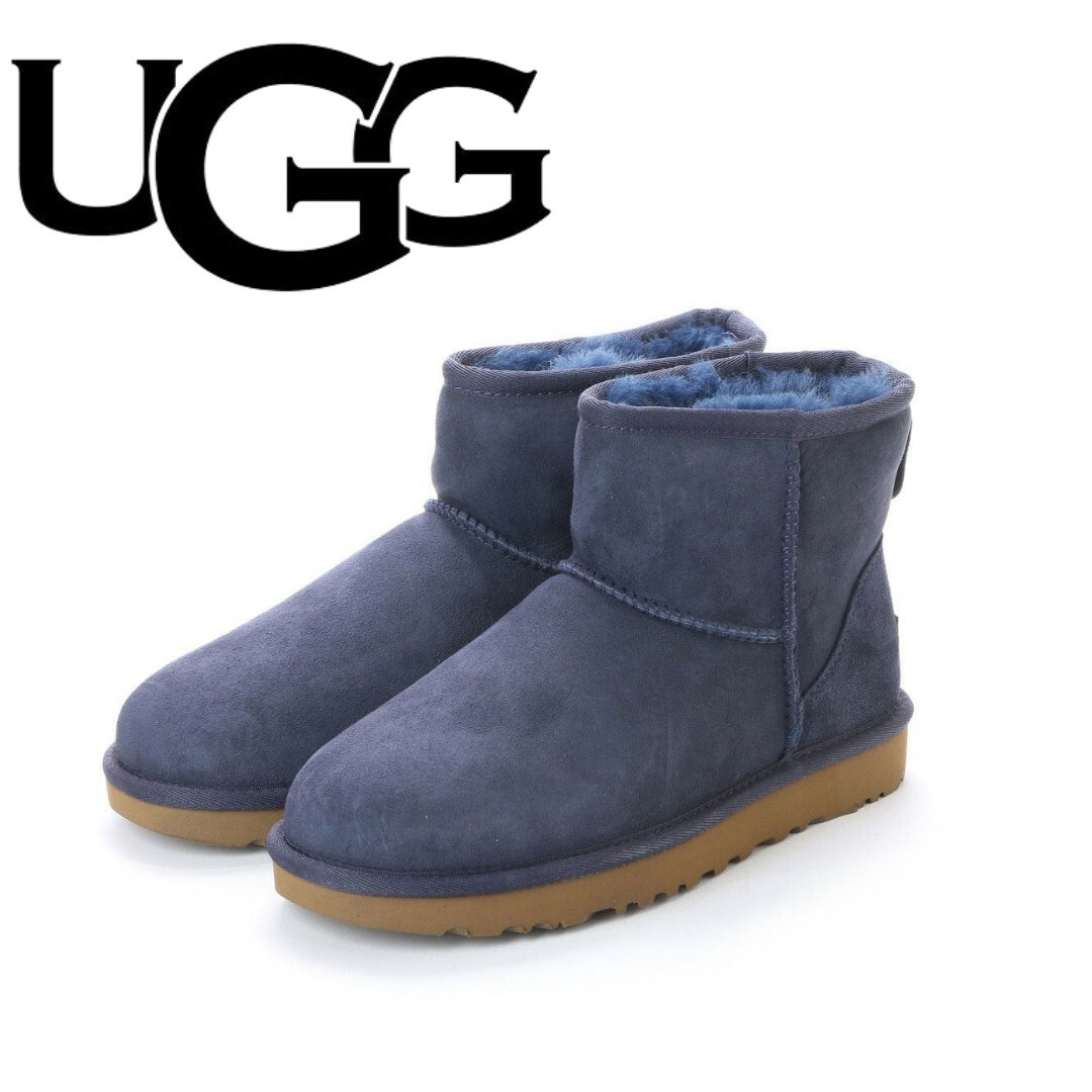 売れ筋がひ！ ブーツ アグ 22cm UGG UGG クラシックショート アウトレット価格 アグ ムートンブーツ - クラシックミニ  楽天市場】在庫限り ネイビー UGG 22cm 靴/シューズ