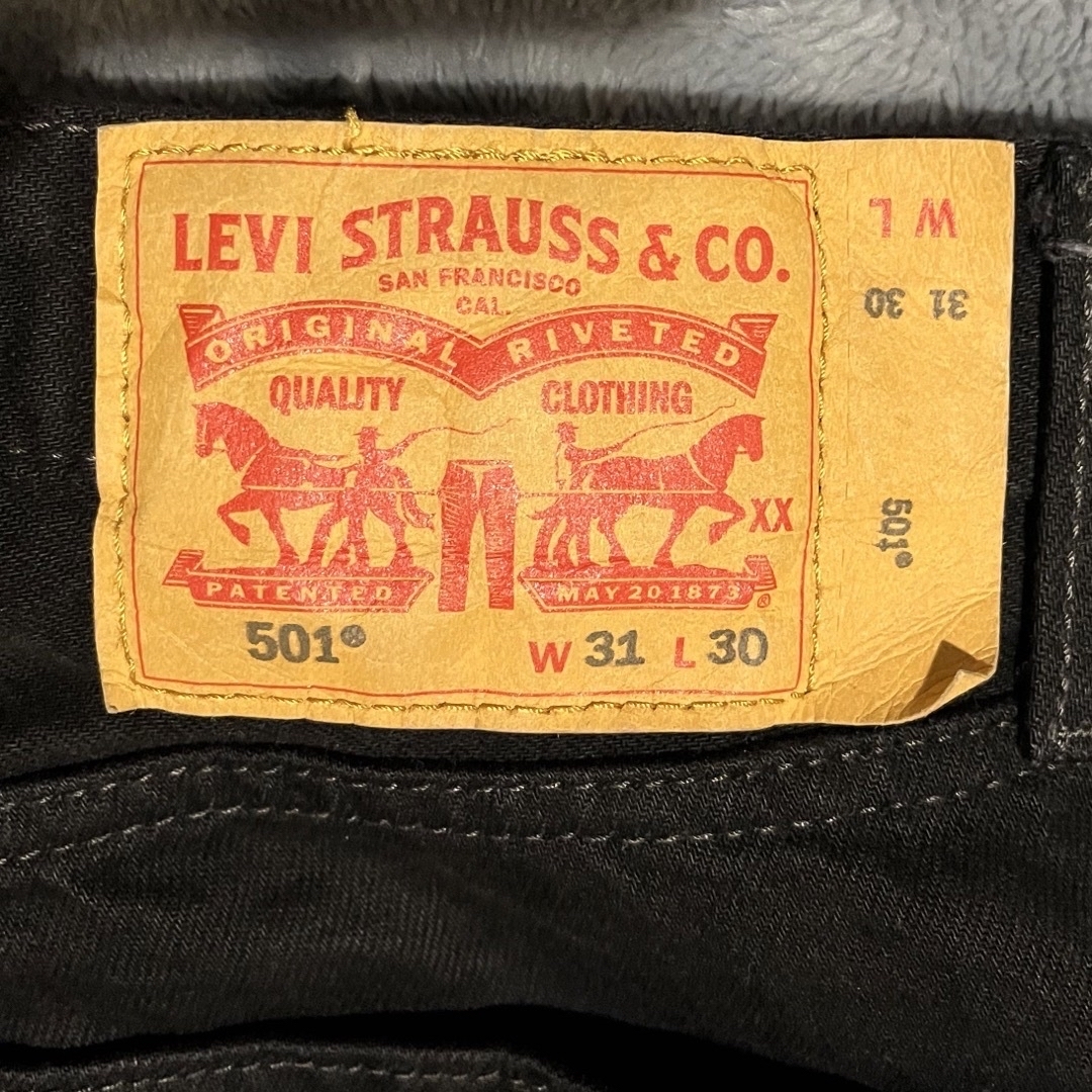 Levi's(リーバイス)のリーバイス Levi’s 501 ブラック メンズのパンツ(デニム/ジーンズ)の商品写真