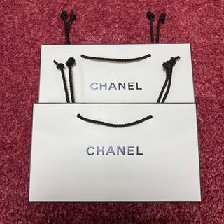 シャネル(CHANEL)の(中)シャネル CHANEL  紙袋 ショッパー ２点セット(ショップ袋)