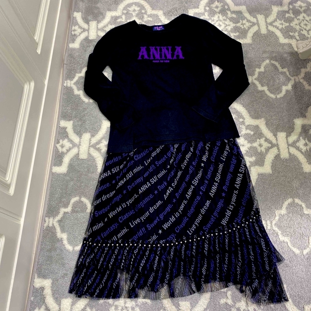 ANNA SUI mini(アナスイミニ)のANNA SUI MINI スカート キッズ/ベビー/マタニティのキッズ服女の子用(90cm~)(スカート)の商品写真