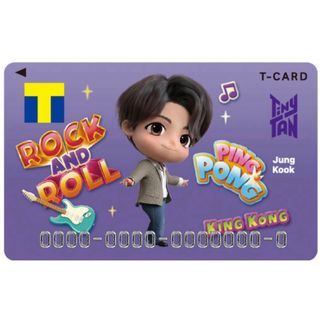 ボウダンショウネンダン(防弾少年団(BTS))の【新品･未使用】BTS Tカード Tポイントカード JUNGKOOK グク(アイドルグッズ)