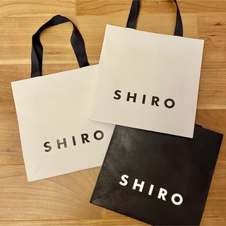 シロ(shiro)のSHIRO  紙袋  ショッパー(ショップ袋)