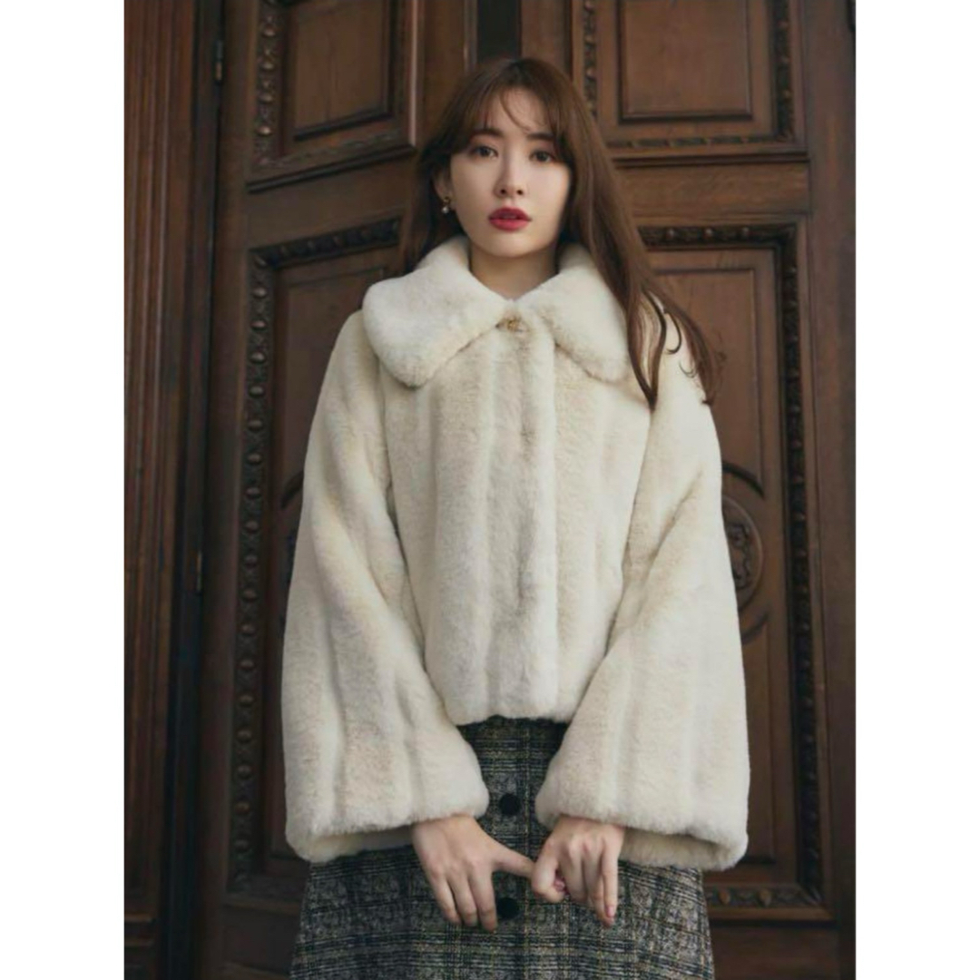 ハーリップトゥ　Winter Love Faux Fur Coat