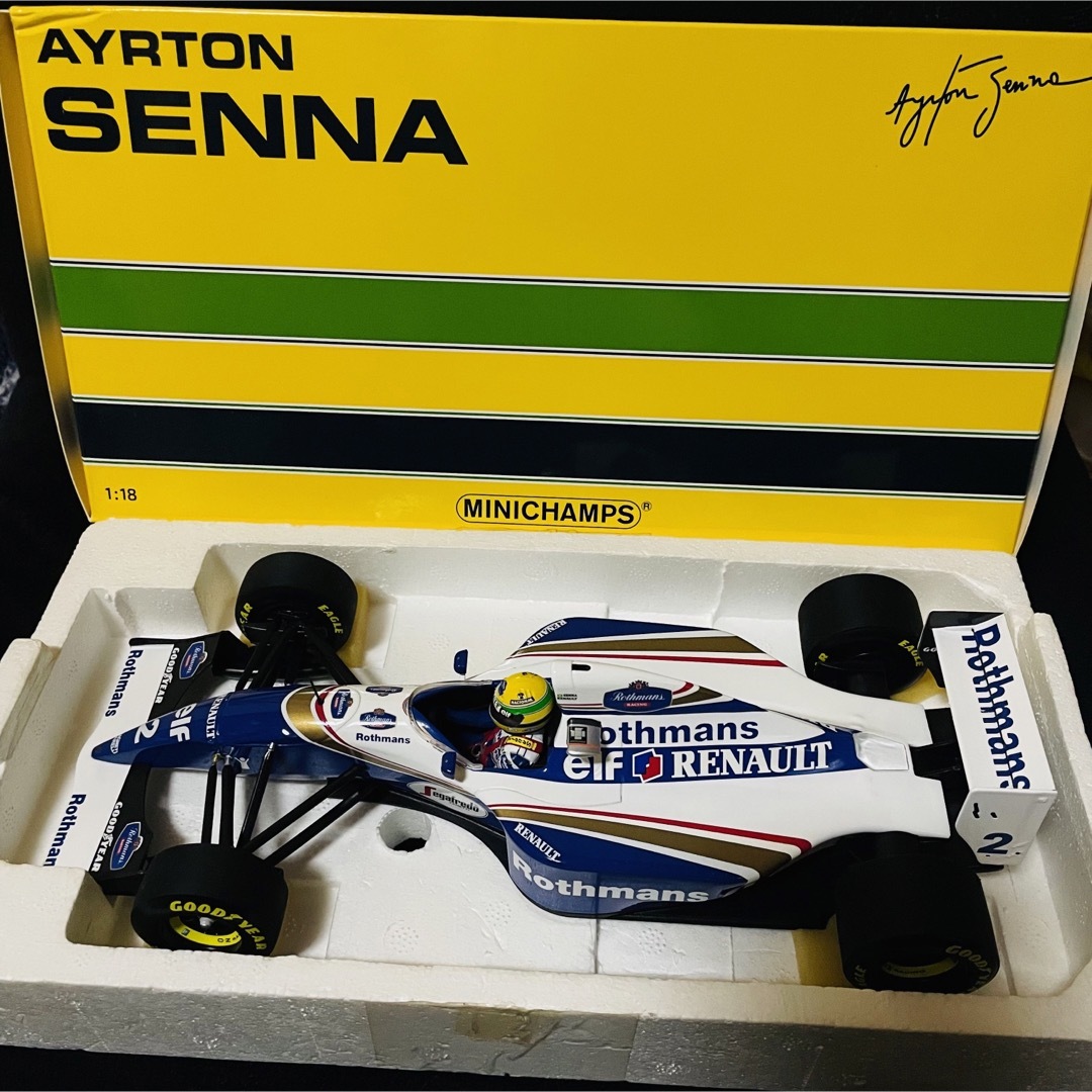 カスタム品 1/18 PMA ウィリアムズ ルノー FW16 アイルトン カスタム品 1/18 PMA ウィリアムズ ルノー FW16 アイルトン