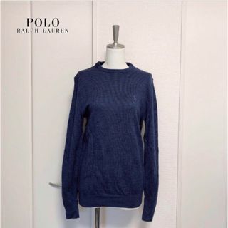 ポロラルフローレン(POLO RALPH LAUREN)のRALPH LAURENラルフローレン　ウール　クルーネック　ニット　セーター(ニット/セーター)