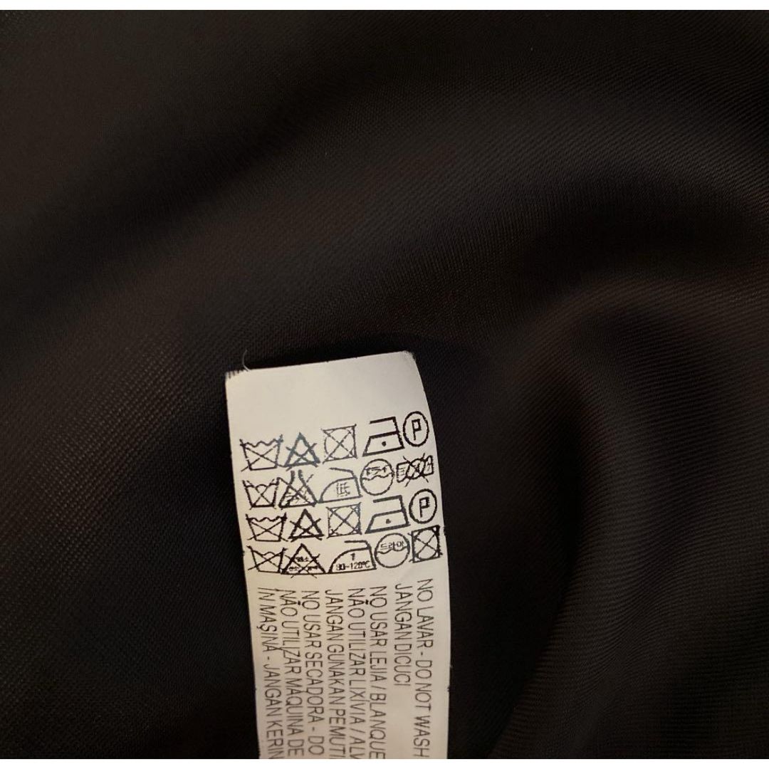 ZARA(ザラ)のZARA ツイードコート 黒 M レディースのジャケット/アウター(ロングコート)の商品写真