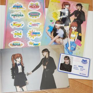 ニジュー(NiziU)のNiziU：Press Play　ニナ 4点セット(アイドルグッズ)