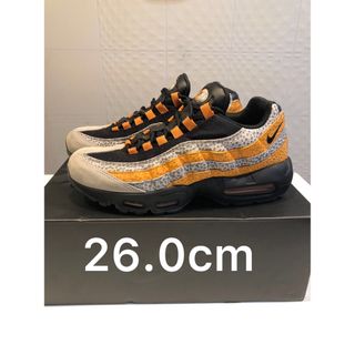 ナイキ(NIKE)の【26.0cm】NIKE AIRMAX95 SE Safari(スニーカー)