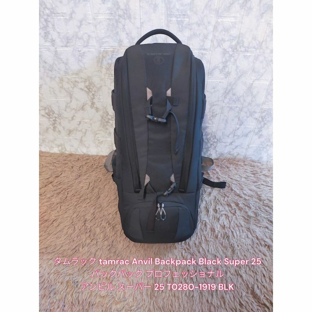 tamrac Anvil Backpack Black Super 25 スマホ/家電/カメラのカメラ(ケース/バッグ)の商品写真