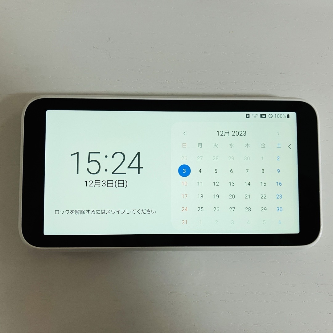 SAMSUNG(サムスン)のGalaxy 5G Mobile Wi-Fi SCR01 スマホ/家電/カメラのスマートフォン/携帯電話(その他)の商品写真